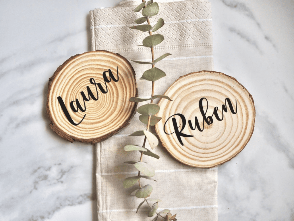 Detalles personalizados invitados boda.